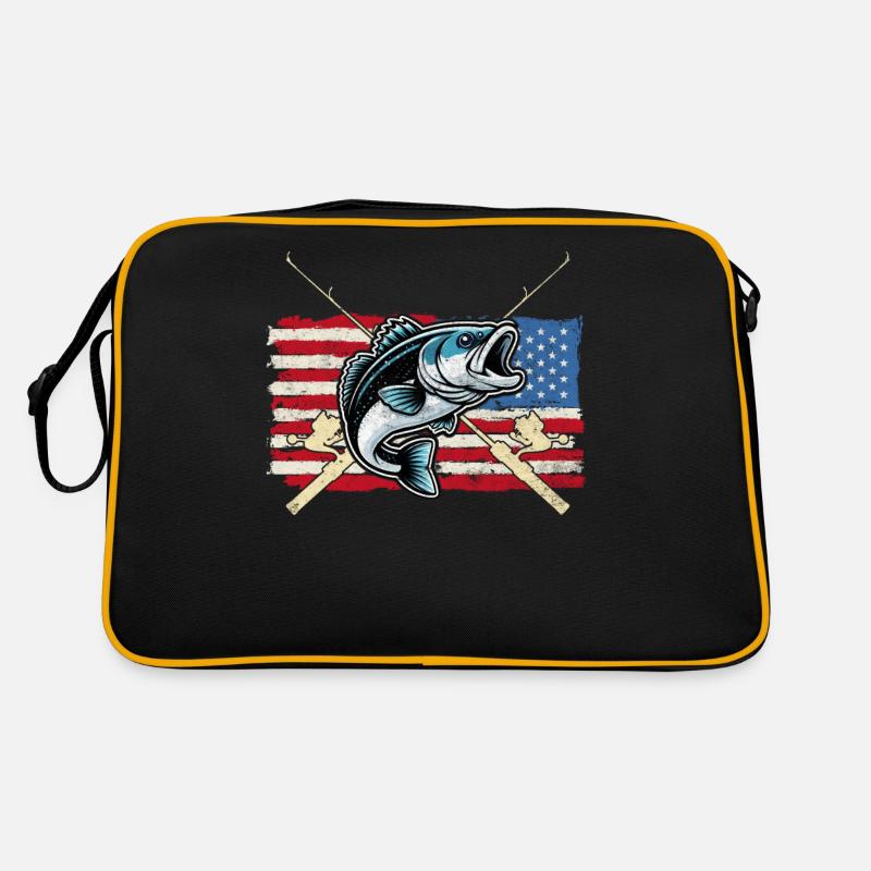 Bass Fish Retro Bag