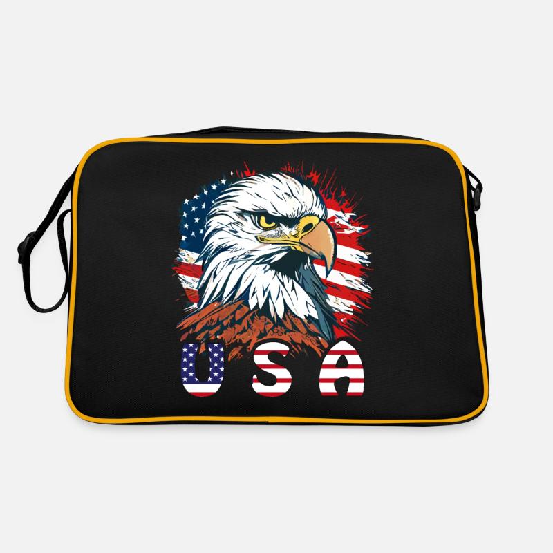 WHITE-TAILED EAGLE USA Retro Bag
