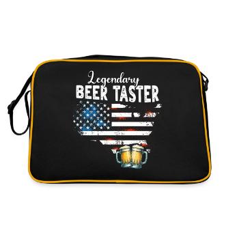 Beer tester - Retro Bag - black/gold - Back