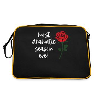 Spinster - Retro Bag - black/gold - Back