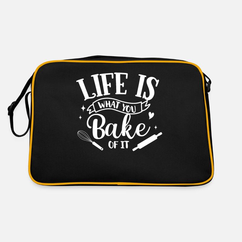 Baker Bakeries Produits de boulangerie Cadeau de cuisson Sac Retro