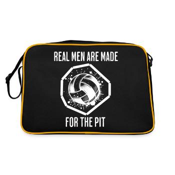 Gaga Ball Saying - Retro Bag - black/gold - Back