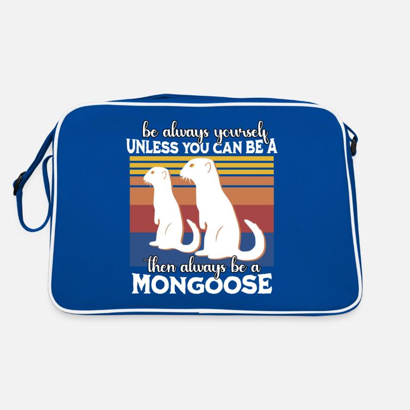 Mongoose Saying Retro Bag