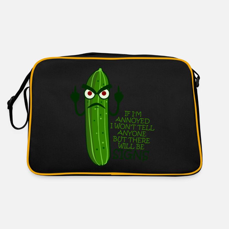 Majeur de concombre Sac Retro