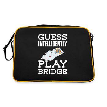 Bridge - Retro Bag - black/gold - Back