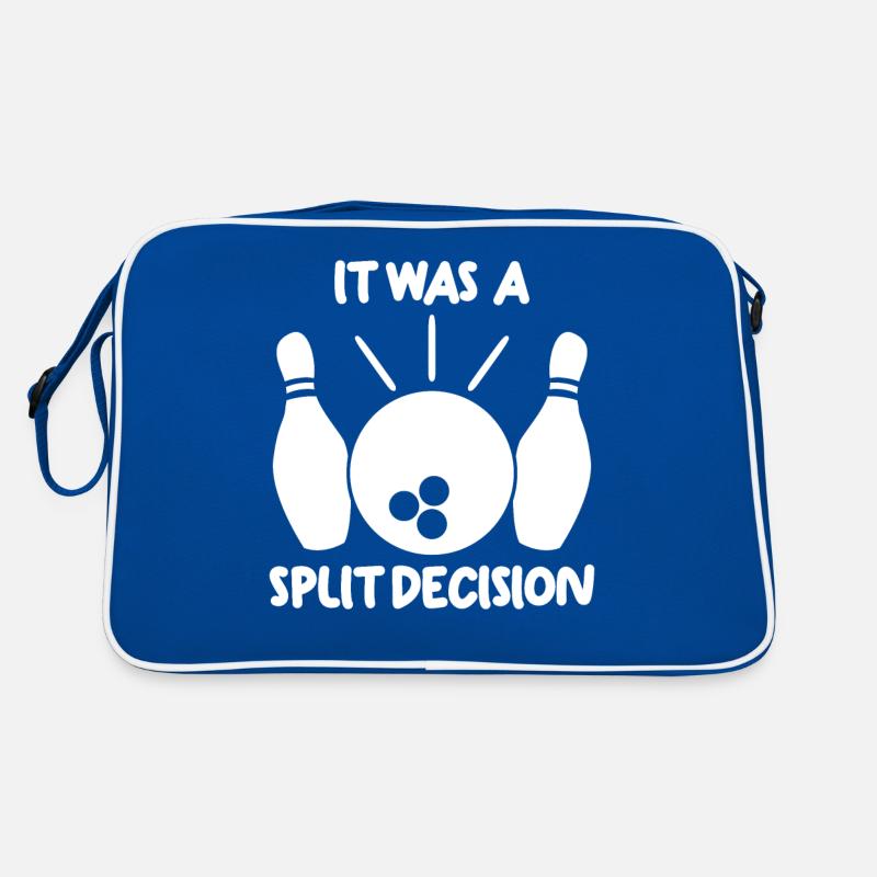 Bowling Split Bowling Ball Bowler Retro Tasche