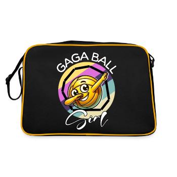 Gaga Ball Girl - Retro Bag - black/gold - Back