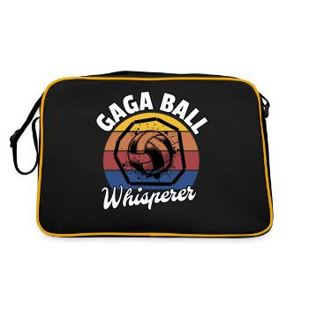 Gaga Ball Whisperer - Retro Bag - black/gold - Back