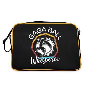 Gaga Ball Whisperer - Retro Bag - black/gold - Back