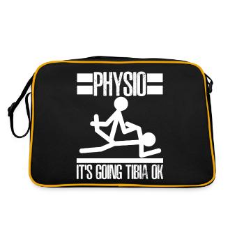 Physiotherapy Physio - Retro Bag - black/gold - Back