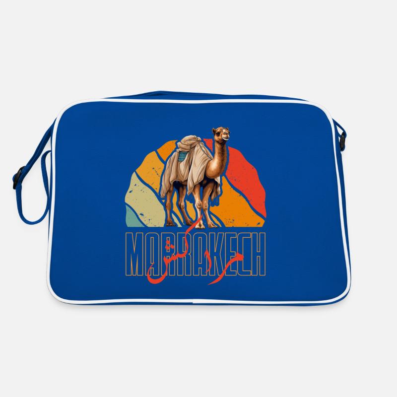 Marrakesch Sonnenkamel Retro Tasche
