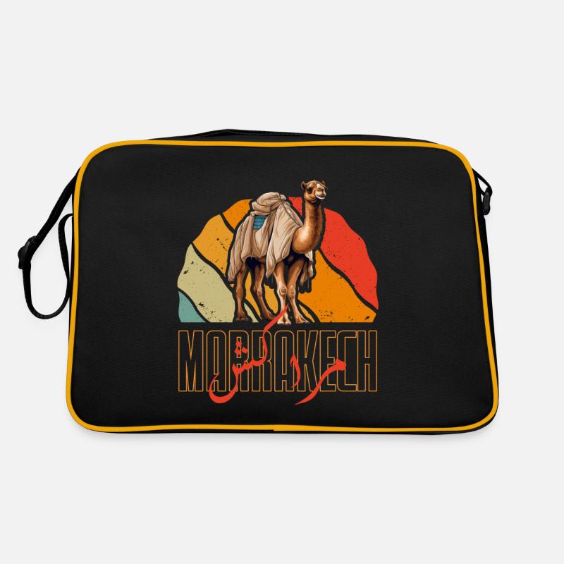 Marrakech Sun Camel Retro Bag