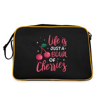 Cerise - Sac Retro - noir/or - Dos