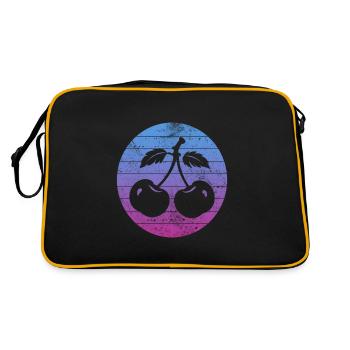 Cerise - Sac Retro - noir/or - Dos