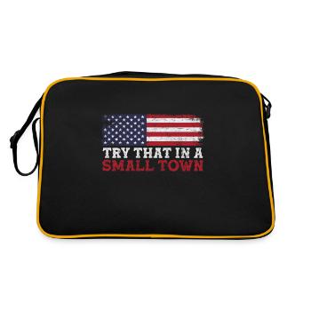Country - Retro Bag - black/gold - Back
