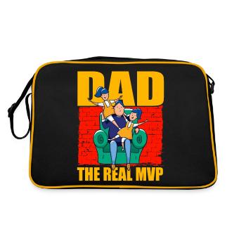 Dad - Retro Bag - black/gold - Back