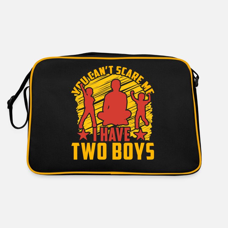You can't scare me I have two Boys Retro Bag
