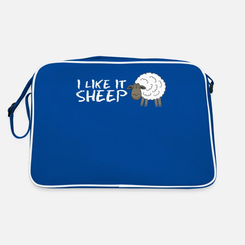 Sheep Shepherd Farmer Cheap Retro Bag
