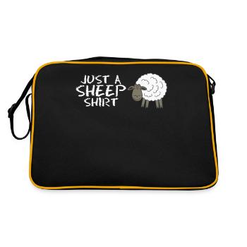 Cheap Farmer Sheep - Retro Bag - black/gold - Back