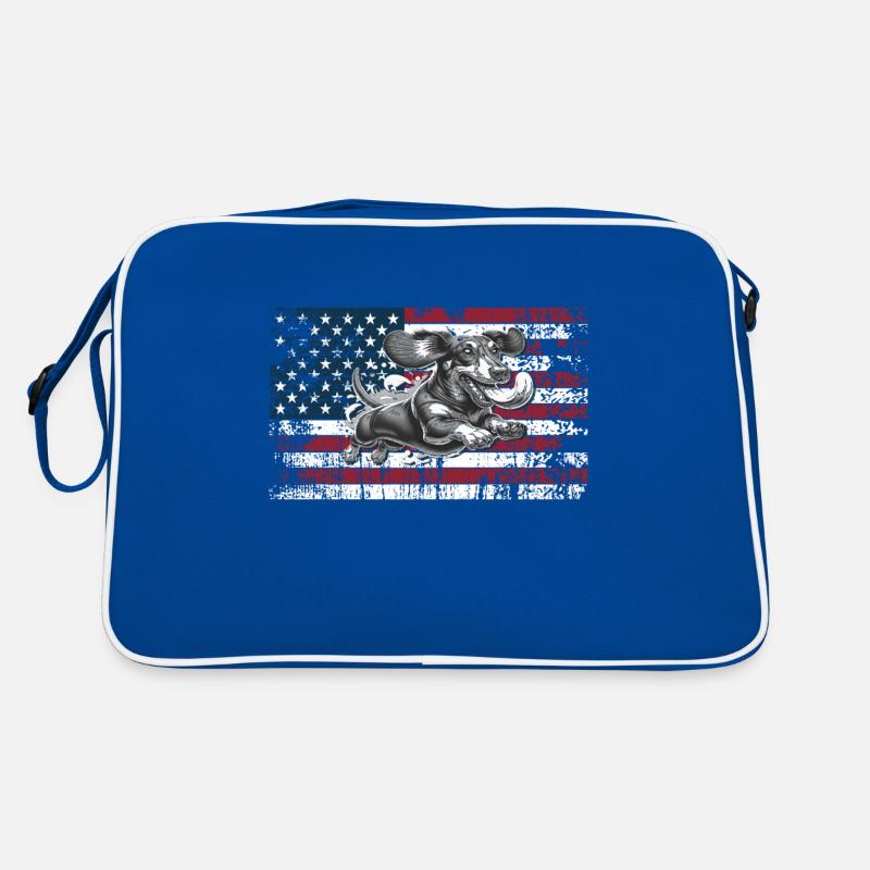 Dachshund US Retro Bag