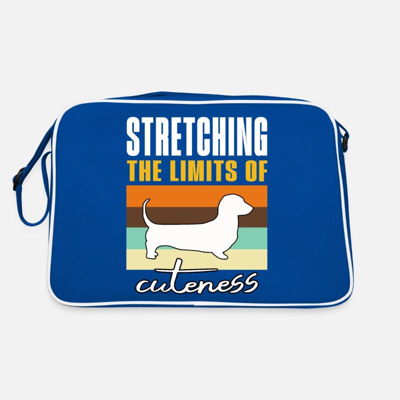 Funny Dachshund Sayings Retro Bag