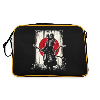 Samurai - Retro Bag - black/gold - Back