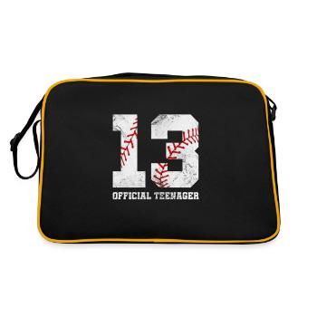 Adolescent - Sac Retro - noir/or - Dos