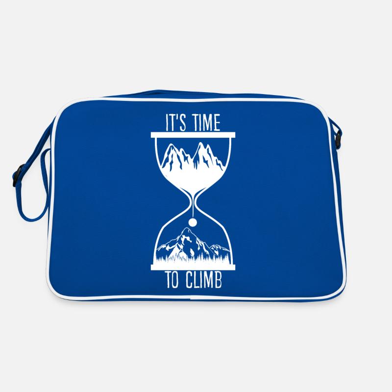Mountain Climbing Trekking Hiking Retro Tasche