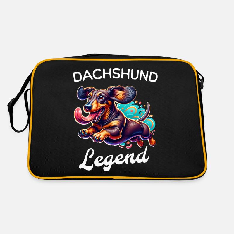 Dachshund Legend Dachshund Retro Bag