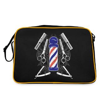 L’élégance de la chemise à chaque coupe - Sac Retro - noir/or - Dos