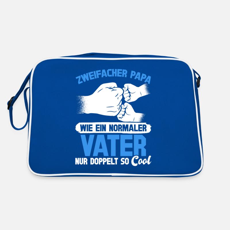 Comme un papa normal, seulement deux fois plus cool Sac Retro