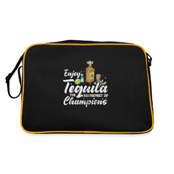 Tequila - Retro Bag - black/gold - Back