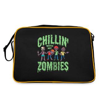 Zombi - Sac Retro - noir/or - Dos