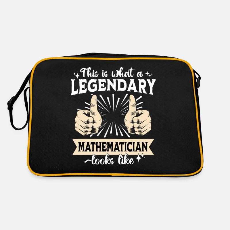 Mathématicien légendaire Sac Retro
