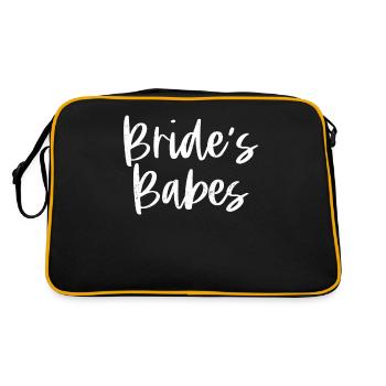 Spinster - Retro Bag - black/gold - Back