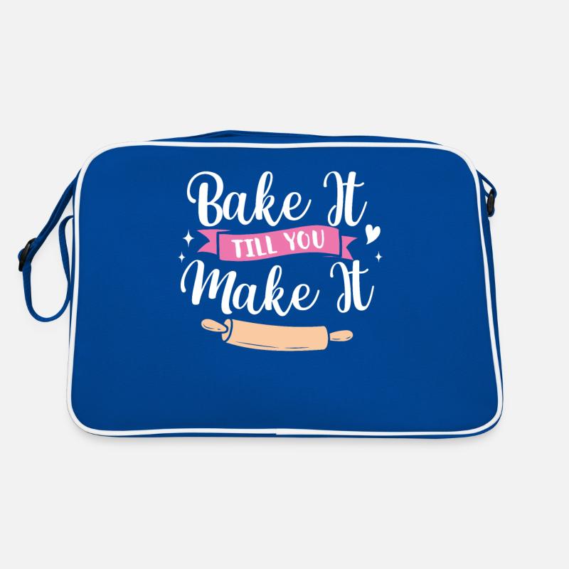 Bäcker Bäckerein Backwaren Backen Geschenk Retro Tasche