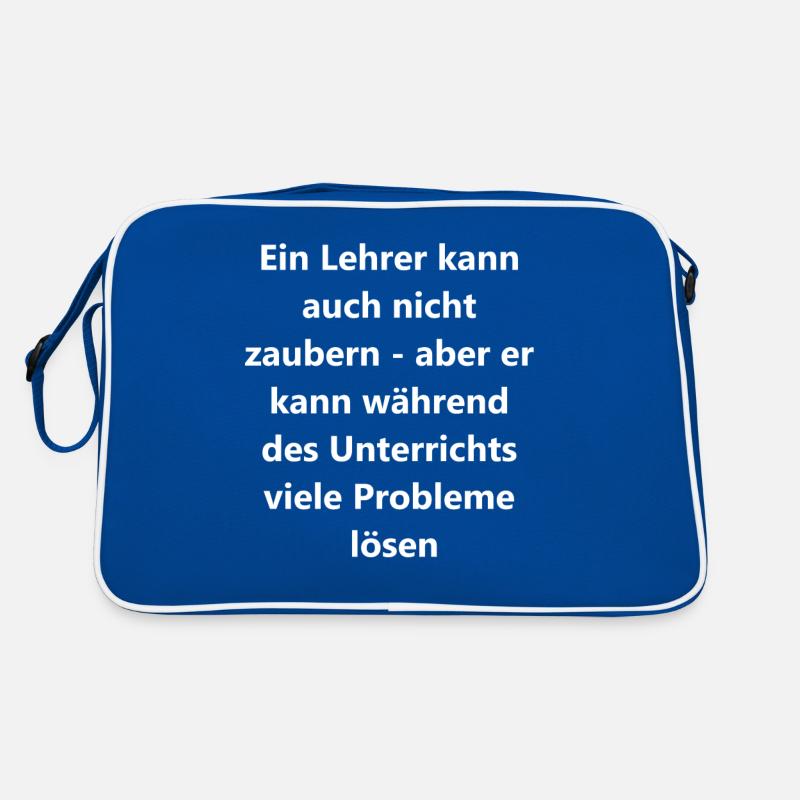 Idée cadeau pour les enseignants Sac Retro
