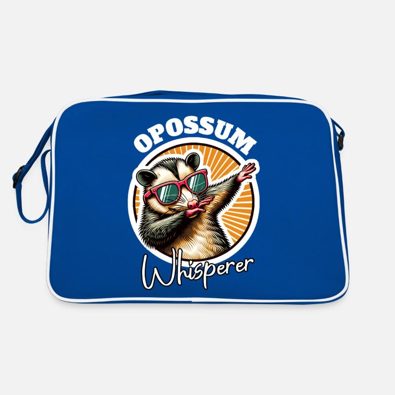 Opossum Flüsterer Retro Tasche