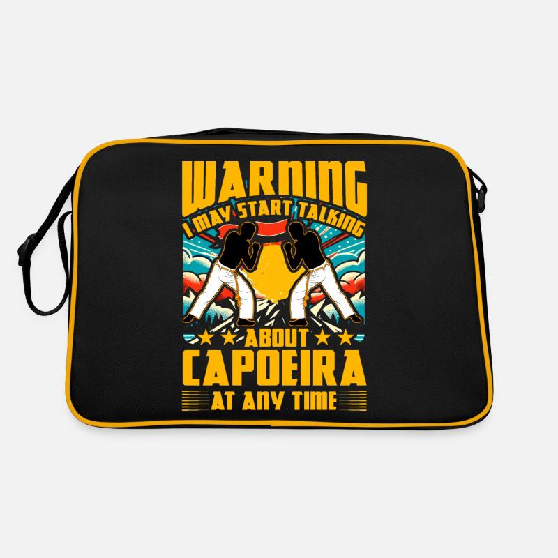 Warnung: Ich könnte anfangen, über Capoeira zu reden Retro Tasche