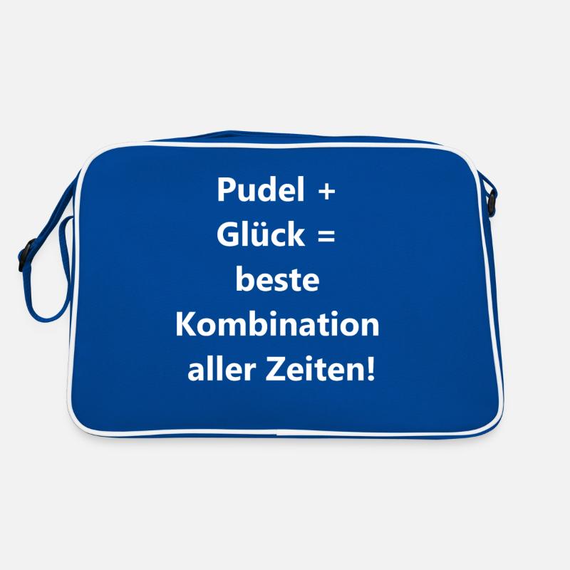 Cadeau de beauté caniche Sac Retro