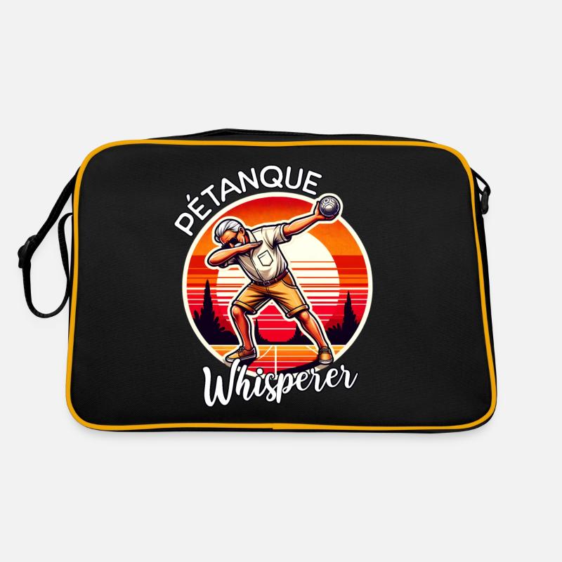 Chuchoteur de pétanque Sac Retro