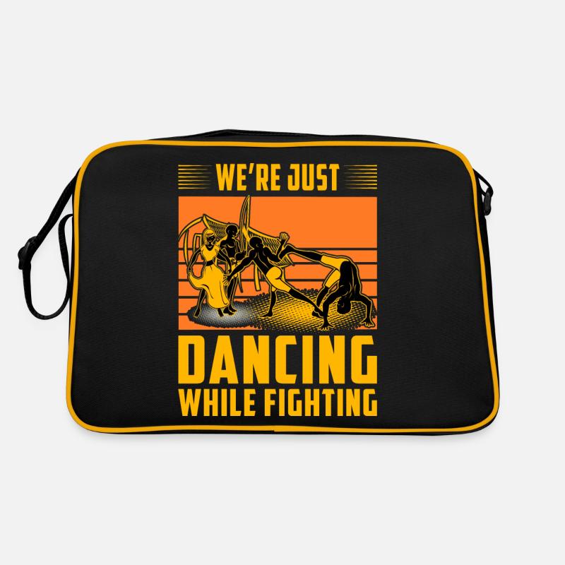 Nous ne faisons que danser en nous battant Sac Retro