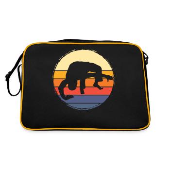 Capoeira - Sac Retro - noir/or - Dos