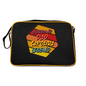 Mari Papa Capoeira Légende - Sac Retro - noir/or - Dos