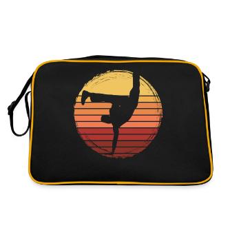 Capoeira - Sac Retro - noir/or - Dos