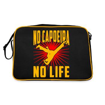Pas de Capoeira, pas de vie - Sac Retro - noir/or - Dos