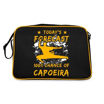 prévision du jour 100% de chance de Capoeira - Sac Retro - noir/or - Dos