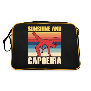 Soleil et Capoeira - Sac Retro - noir/or - Dos