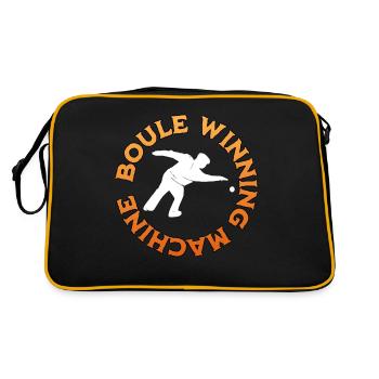 Boule Gewinner - Retro Tasche - Schwarz/Gold - Hinten