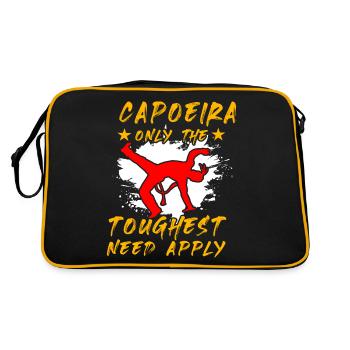 Capoeira : seuls les plus difficiles doivent s’appliquer - Sac Retro - noir/or - Dos